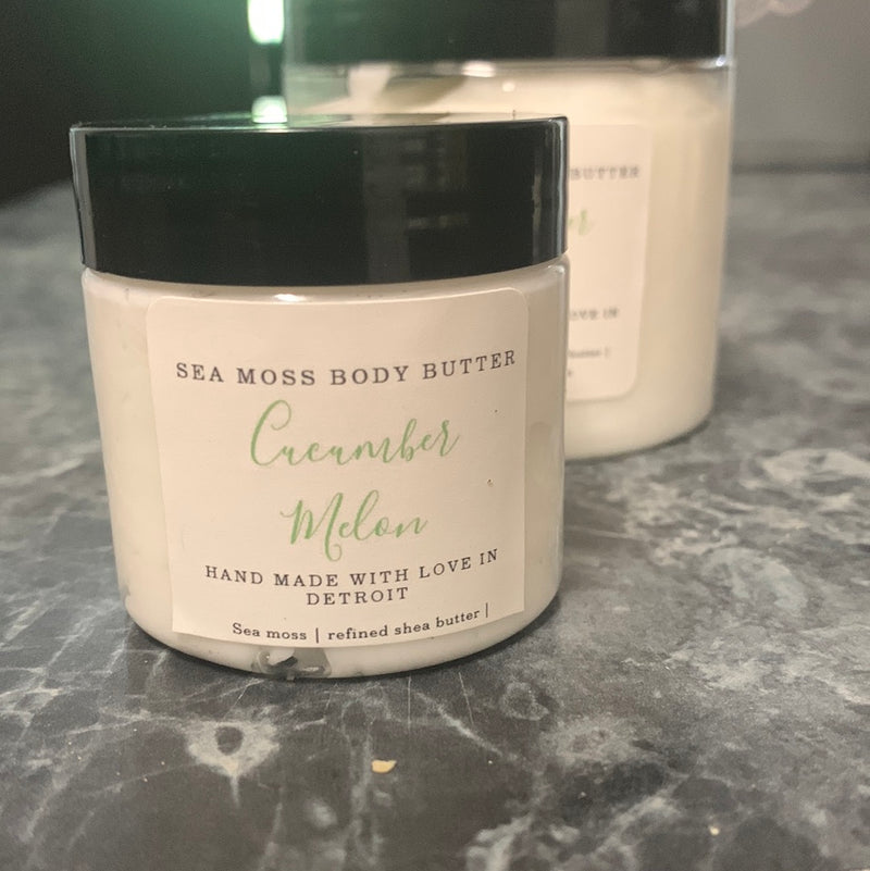 Cucumber Melon Sea Moss Body Butter