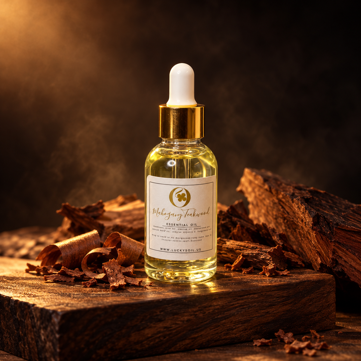 Mahogany Teakwood Luxury Body Oil